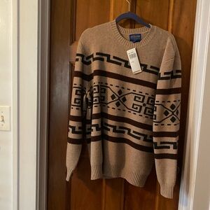 NWT Pendleton westerly crew sweater big Lebowski